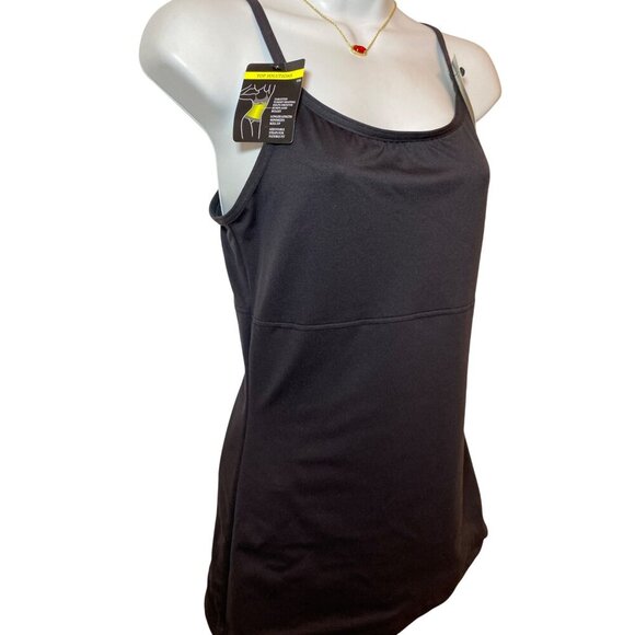 Maidenform Women's Flexees Long Length Shaping Cool Comfort Camisole, Size Large - Picture 3 of 9